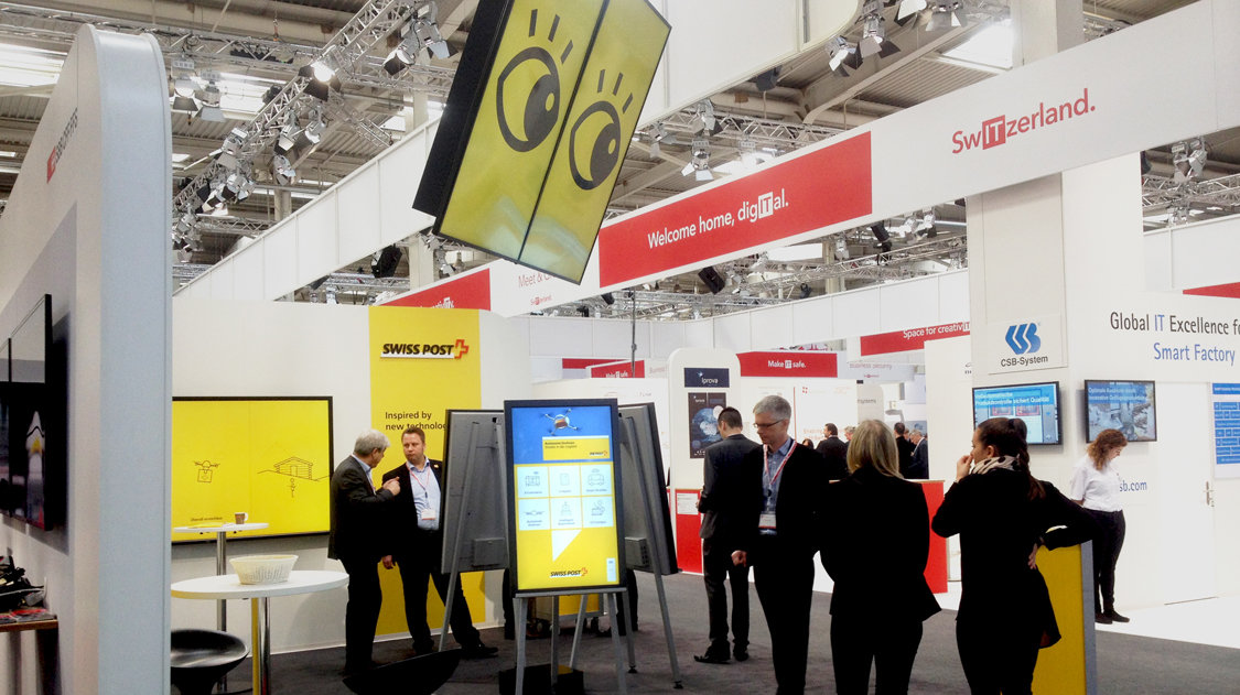 Early Adopter - Messeauftritt an der CeBit - 2