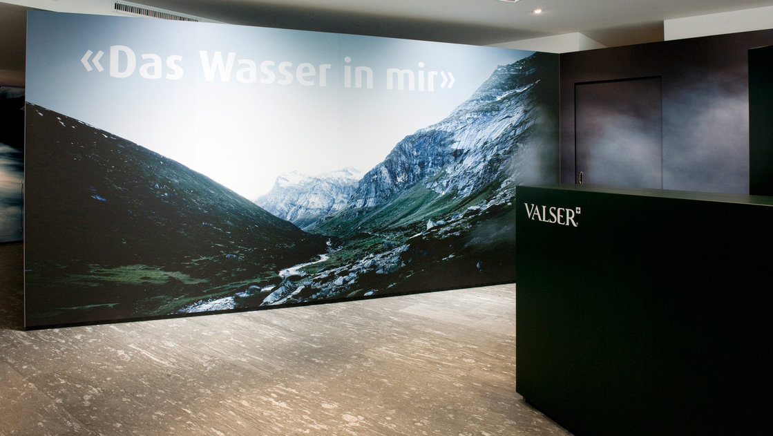 Der kurze Besuch des Wassers in mir - Besucherzentrum in Vals - 1