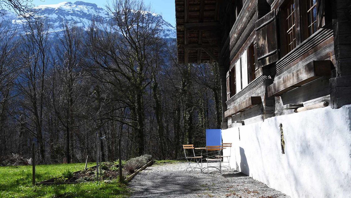 Baudokumentation – nur für Interessierte - Szenografische Umsetzung im Haus von Matten BE